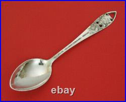 Vintage Sterling Silver Lake Arrowhead Ca Souvenir Spoon Arrowhead & Pine Cones