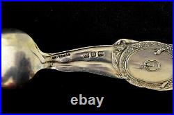 Vintage Sterling Silver Native American Indian Full Body Spoon