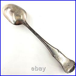 Vintage Sterling Silver Souvenir Spoon Atlanta Georgia Monogrammed Constitution