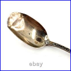 Vintage Sterling Silver Souvenir Spoon Kentucky State Monogrammed Old America