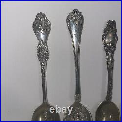 Vintage Sterling Silver Souvenir Spoon (Lot Of 5) #1006