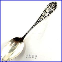 Vintage Sterling Silver Souvenir Spoon Philadelphia PA Pennsylvania Ben Franklin