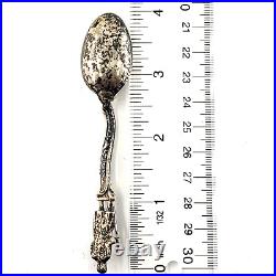 Vintage Sterling Silver Souvenir Spoon The Knickerbocker Hotel New York Landmark