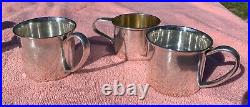 Vintage Sterling Silver Souvenir Spoons Cup Sugar Creamer 520g Scrap or Not Lot