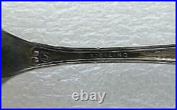 Vintage Sterling Silver Souvenir spoon Native American Indian Full Fig Catskill