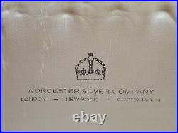 W. S. Sorensen Denmark Sterling Silver 6 Golden Crown Spoon Set