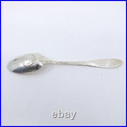 WHITING Sterling Silver Souvenir Spoon Galt Medallion George Washington Teaspoon