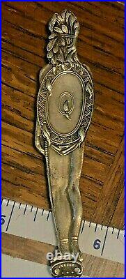 Watson Co Sterling Silver Full Figure Native American Indian Souv Spoon Tulsa OK