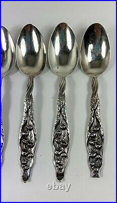 Whiting Lily of the Valley Sterling Silver Flatware-Lot of 6 Spoons