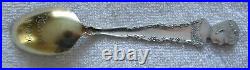Womans Building Columbian Exposition 1893 Worlds Fair sterling silver spoon